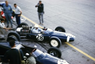 Stirling Moss Lotus Climax Formula 1 race Italian Grand Prix, Monza September 1961
