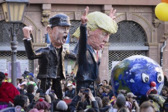 The Frankfurt carnival parade will parade across the Römerberg in Frankfurt am Main on 2 March 2025