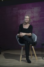 FRANKFURT AM MAIN, Germany, October 21 2023: Cornelia Funke (*1958, German author) at the 75th