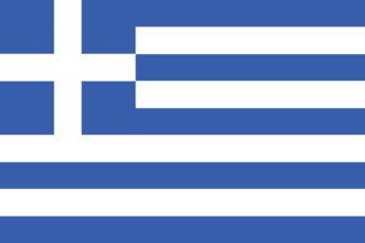 Flag of Greece, Vector illustration
