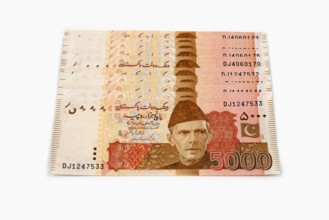 Currency notes in Pakistani Rupees