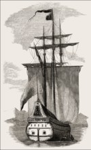 São Gabriel, the Flagship of Vasco da Gama, c. 1460s – 1524, Portuguese explorer, digitally edited