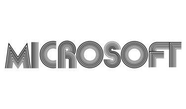 Microsoft Logo 1975, Technology, Old Logo from 1975