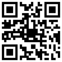 QR Code, 3d rendered image
