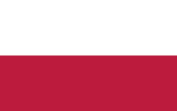 Flag of Poland, Vector illustration