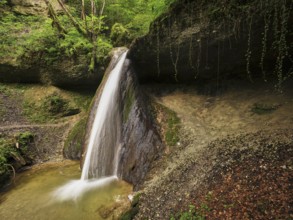 Schwarzenbach Waterfall, Baar, Canton Zug, Switzerland, Europe