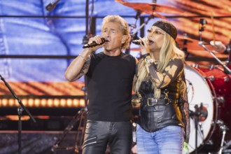 Peter Maffay and Anastacia live on We Love Rock 'n' Roll, Farewell Tour 2024 at the Waldbühne in