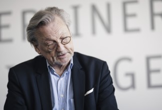 Peter Brandt, recorded during an interview at the NBR office in Berlin. 09.05.2022