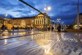 The Dresden Striezelmarkt is a Christmas market in Dresden. It has been held in Advent since 1434,