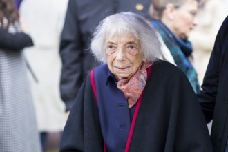 Margot Friedländer (Holocaust survivor) at the Federal President's Citizens' Festival in Bellevue