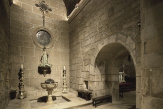 Saint Mary of the Angels Church, Interior, Ponte de Lima, Minho, Portugal, Europe