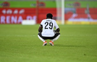 Zeidane Inoussa (29) BK Häcken is disappointed after the match, Voith-Arena, Heidenheim,