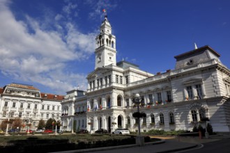 Banat, city of Arad, city centre, historic houses, on the Boulevard of the Revolution, from left,