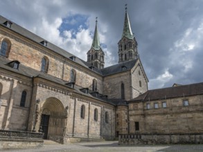 Bamberg Cathedral, Cathedral Square, Bamberg, Upper Franconia, Bavaria, Germany, Europe