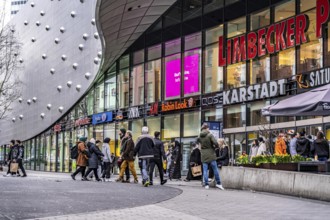 Galeria Kaufhof department stores' in Essen city centre, in the Limbecker Platz shopping centre, is