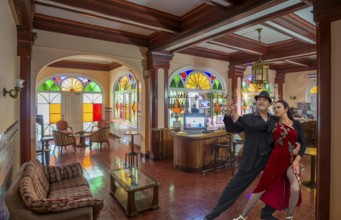 Tango in Bar on Cuba Composing