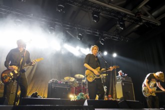 Dirk von Lowtzow (singer and guitarist), Arne Zank (drummer) and Jan Müller (bassist) from