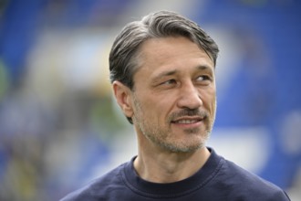 Coach Niko Kovac Borussia Dortmund BVB Portrait smiles PreZero Arena, Sinsheim, Baden-Württemberg,