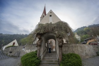 Maria am Sand parish church, 15th century, Vintlerweg, Milland, Province of Bolzano, South Tyrol
