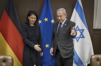 Annalena Bärbock (Alliance 90/The Greens), Federal Foreign Minister, photographed during her visit