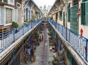 Hao Si Phuong Alley, Saigon Chinatown, Cho Lon, Ho Chi Minh City, Vietnam, Asia