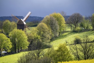 View over Breckerfeld, in the south-east of the Ruhr area, part of the Ennepe-Ruhr district,