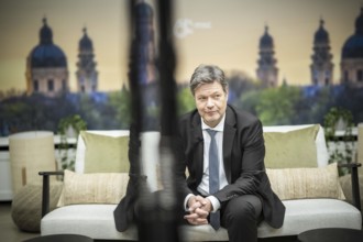 The Federal Minister of Economics and Climate Protection Robert Habeck on 17 February 2024 at the