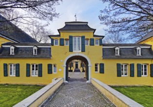 Haus Katz, Jüchen, Rhein-Kreis Neuss, Lower Rhine, North Rhine-Westphalia, Germany, Europe