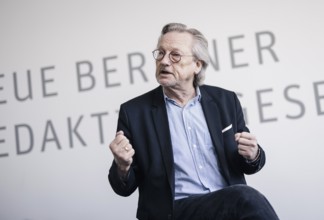 Peter Brandt, recorded during an interview at the NBR office in Berlin. 09.05.2022