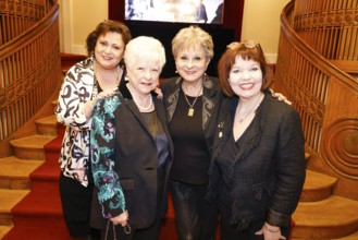 Daniela and Nicole Urbschat, Reni Laur and Dagmar Frederic at the premiere ofOma Trick with