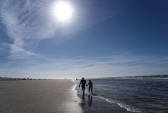 North Sea island of Langeoog, early summer, shortly after the first easing of the lockdown in the
