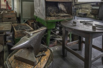 Forge of a drop forge, formerly Dietz & Pfriem valve factory, today Industrial Museum Lauf,