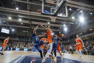 04.05.2024, easy Credit BBL, Basketball Bundesliga, Matchday 32: MLP Academics Heidelberg against