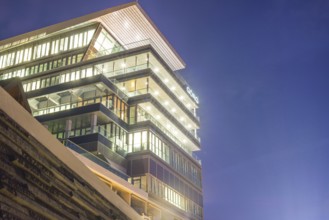 Commercial law firm Görg, at the Lanxess Tower, Deutz, Cologne, North Rhine-Westphalia, Germany,