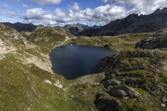 Lake Scuro, Lago Scuro, Sambuco valley, Vale Sambuco, near Fusio, Lavizzara, behind Ticino