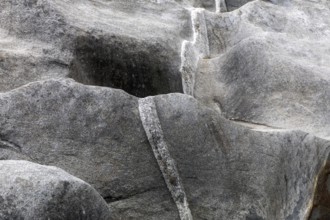 Rocks, rock structures, Verzasca River, near Lavertezzo, Verzasca Valley, Valle Verzasca, Canton