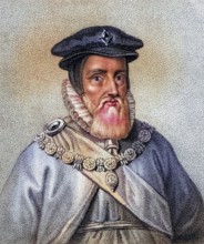 William Cecil 1st Baron of Burghley 1520-1598 English statesman, William Cecil 1st Baron of