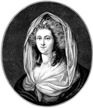 Charlotte Wilhelmine Franciska Brandes (Berlin 1765, 1788 Hamburg) portrait, famous and
