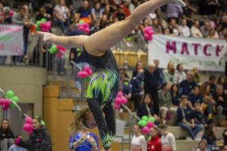 German Gymnastics League (Bundesliga) for woman, 1st competition day 2025 in Mannheim***Emma