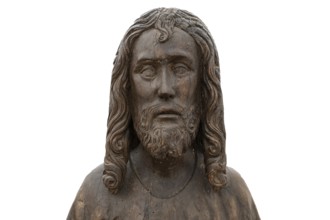 Christ on the Palm Donkey, c. 1500, detail, on white ground, Zeppelin Museum, Friedrichshafen,