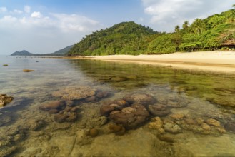 Corals at Haad Lang Khao beach on the island of Koh Libong in the Andaman Sea, Thailand, Asia