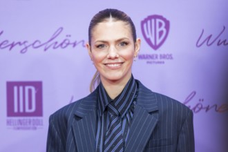 Viviane Geppert at the premiere of the film Wunderschöner at Berlin's Zoo Palast on 4 February 2025