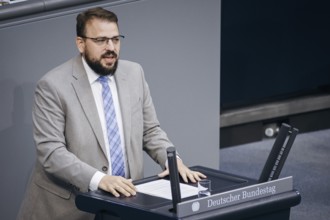 Martin Gassner-Herz, FDP, recorded during a speech on the first consultation of the Federal