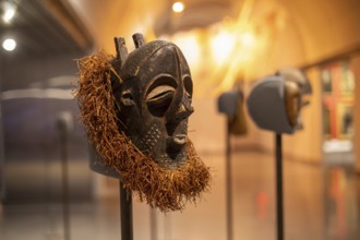 London, Ontario, Canada - Museum London presented a show of traditional West African masks