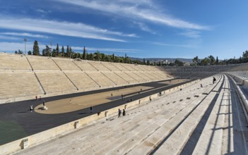 Panathenaic Stadium, Panathinaiko or Kallimarmaro, the first Olympic Stadium of Modern Time,
