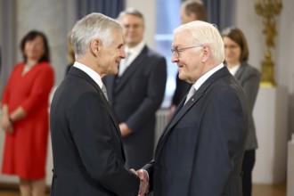Michael Linhart Austria is received by Frank-Walter Steinmeier (President of the Federal Republic