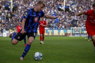 06.04.2024, Football 3rd League, Season 2023/24, Matchday 32: Waldhof Mannheim vs SpVgg