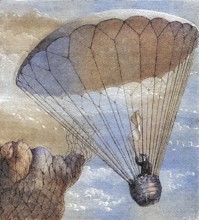 Garnerin's Descent in a Parachute 1802 Andre Jacques Garnerin 1769, 1823 French inventor of the
