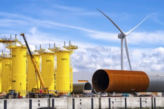SIF Offshore Foundaitons, production of foundations, monopiles, for offshore wind turbines, the