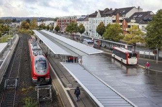 Iserlohn, North Rhine-Westphalia, Germany - Iserlohn railway station. Iserlohn railway station is